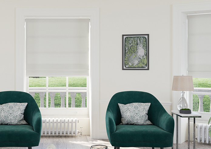 Oslo, Ivory - Roman Blind - Image 3